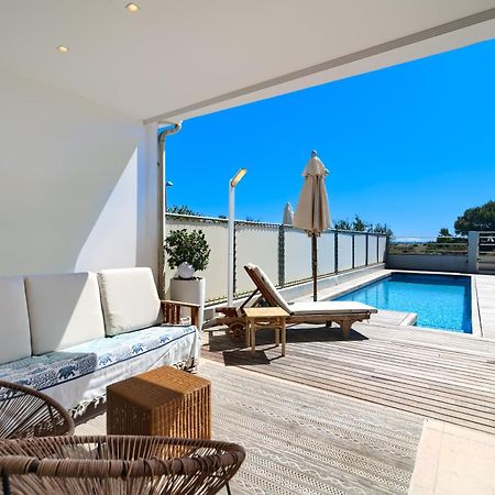 Ferienwohnung Casa Frente Al Mar Con Piscina Privada Sagunt Exterior foto